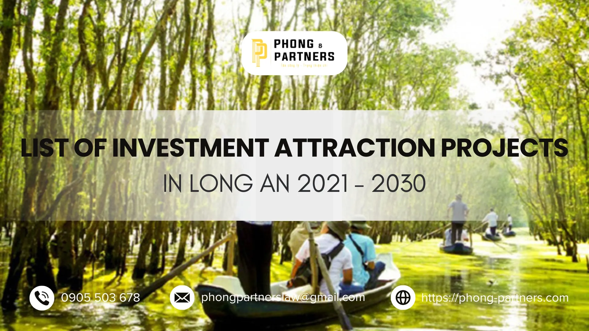 LIST OF INVESTMENT ATTRACTION PROJECTS IN LONG AN 2021 - 2030