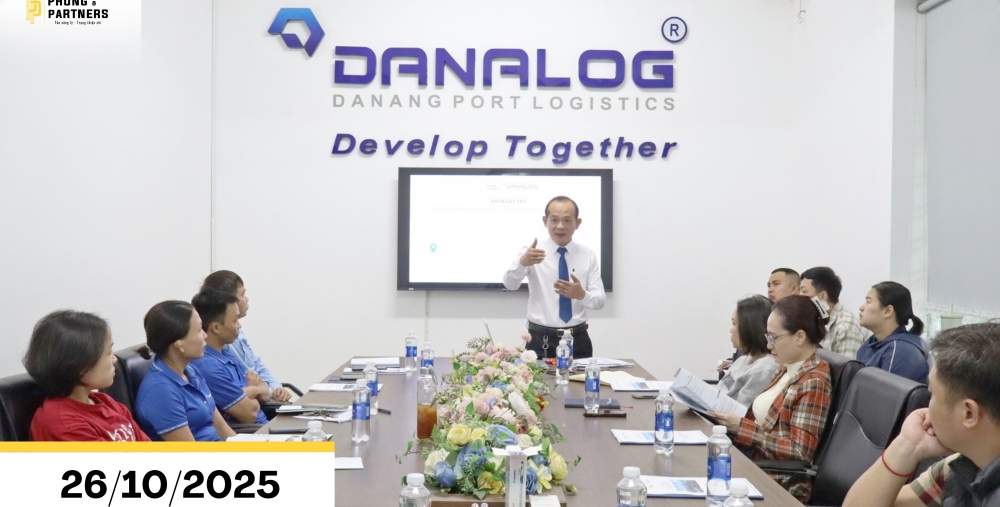 HOÀN THÀNH KHÓA ĐÀO TẠO PHÒNG TRÁNH RỦI RO PHÁP LÝ TRONG DOANH NGHIỆP LOGISTICS