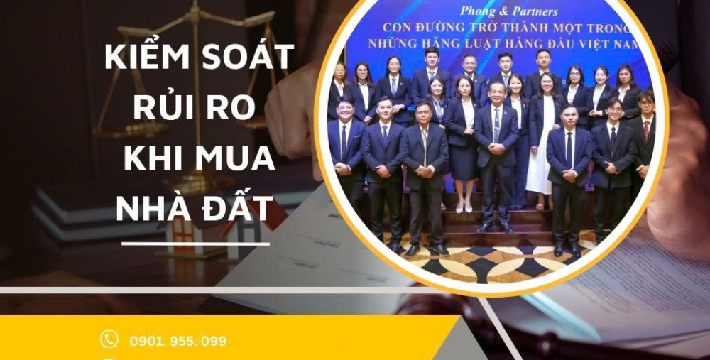 KIỂM SOÁT RỦI RO KHI MUA NHÀ ĐẤT
