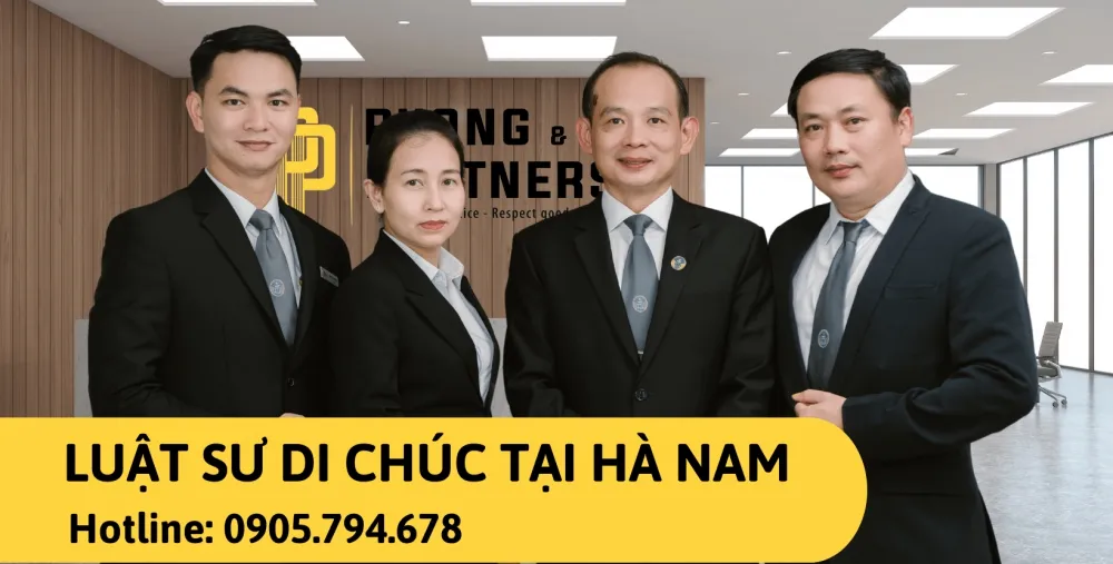 LUẬT SƯ DI CHÚC TẠI HÀ NAM