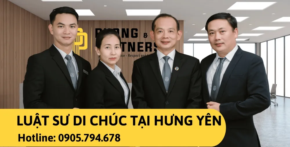 LUẬT SƯ DI CHÚC TẠI HƯNG YÊN