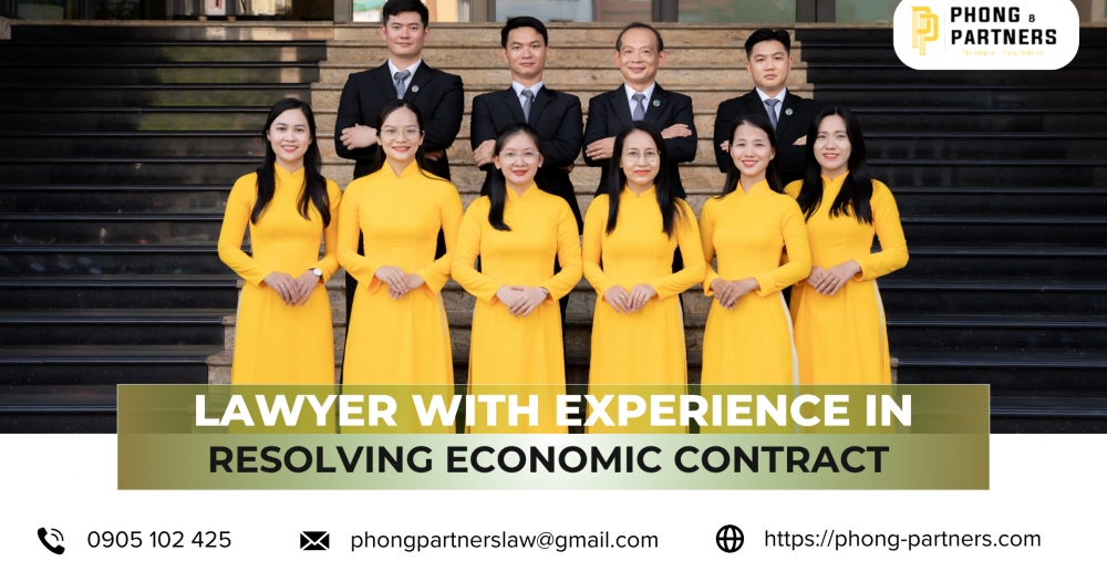 LAWYER WITH EXPERIENCE IN RESOLVING ECONOMIC CONTRACT DISPUTES