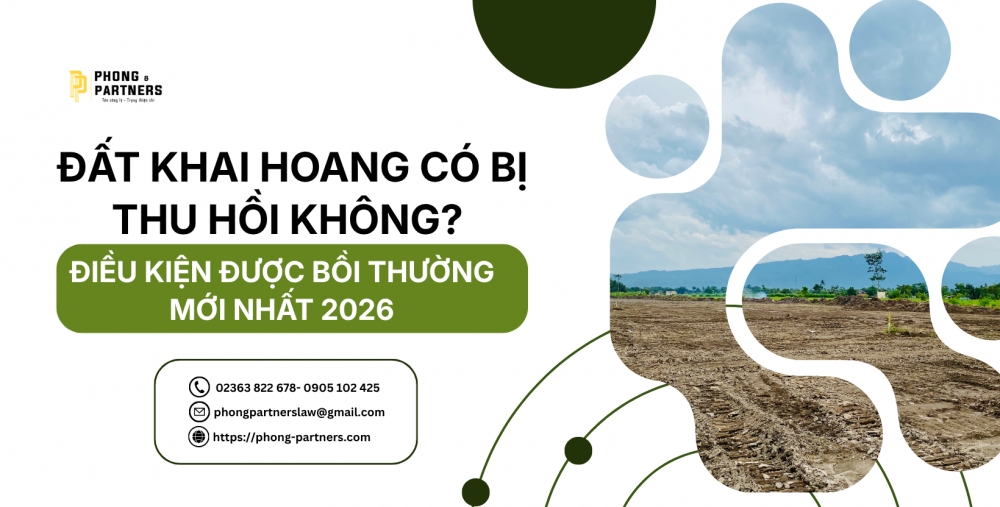 ĐẤT KHAI HOANG CÓ BỊ THU HỒI KHÔNG? ĐIỀU KIỆN ĐƯỢC BỒI THƯỜNG MỚI NHẤT 2026