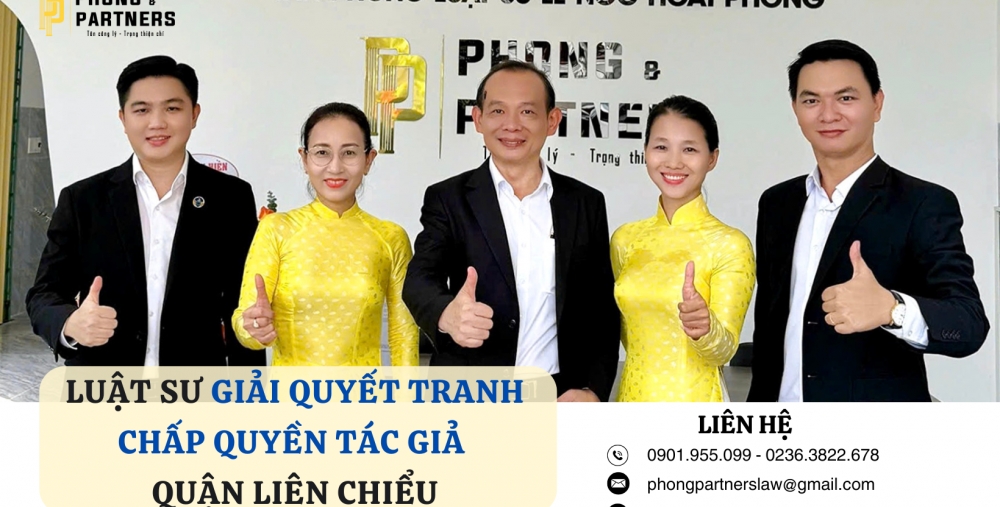 LUẬT SƯ GIẢI QUYẾT TRANH CHẤP QUYỀN TÁC GIẢ QUẬN LIÊN CHIỂU, ĐÀ NẴNG