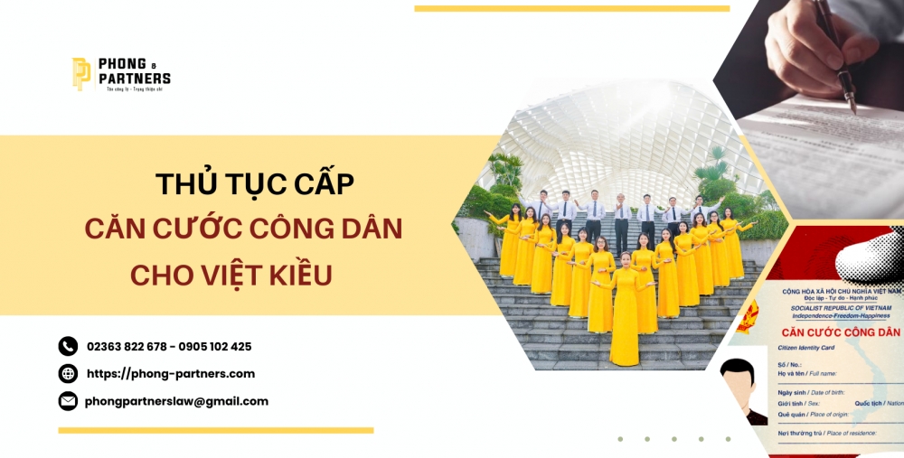 THỦ TỤC CẤP CĂN CƯỚC CHO VIỆT KIỀU