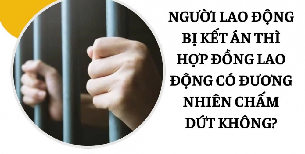 NGƯỜI LAO ĐỘNG BỊ KẾT ÁN THÌ HỢP ĐỒNG LAO ĐỘNG CÓ ĐƯƠNG NHIÊN CHẤM DỨT KHÔNG?