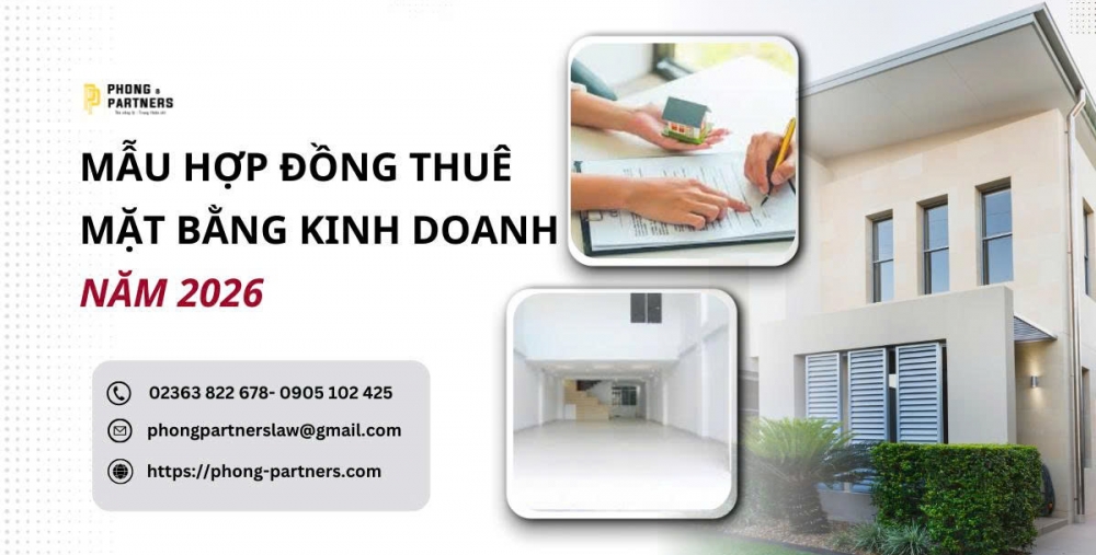 MẪU HỢP ĐỒNG THUÊ MẶT BẰNG KINH DOANH 2026