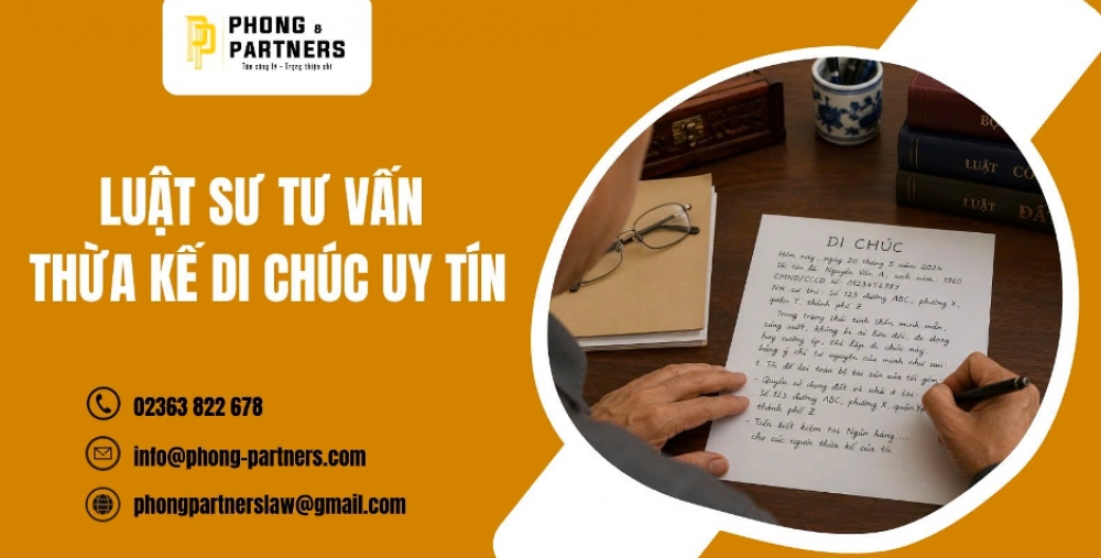 LUẬT SƯ TƯ VẤN THỪA KẾ DI CHÚC UY TÍN