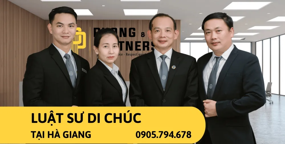 LUẬT SƯ DI CHÚC TẠI HÀ GIANG