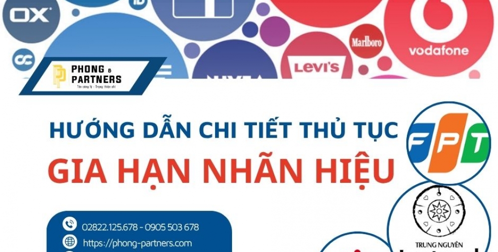 HƯỚNG DẪN CHI TIẾT THỦ TỤC GIA HẠN NHÃN HIỆU