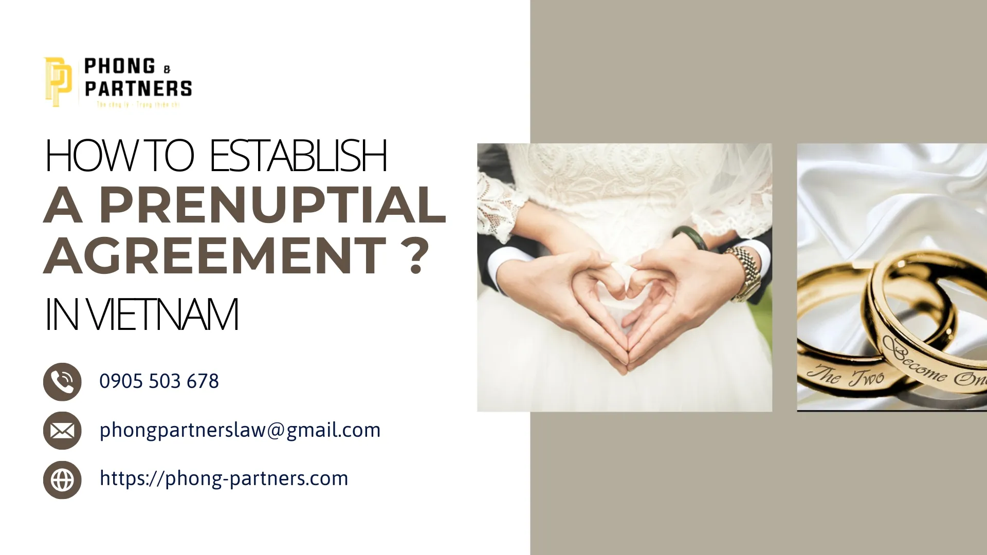 HOW TO ESTABLISH A PRENUPTIAL AGREEMENT IN VIETNAM?