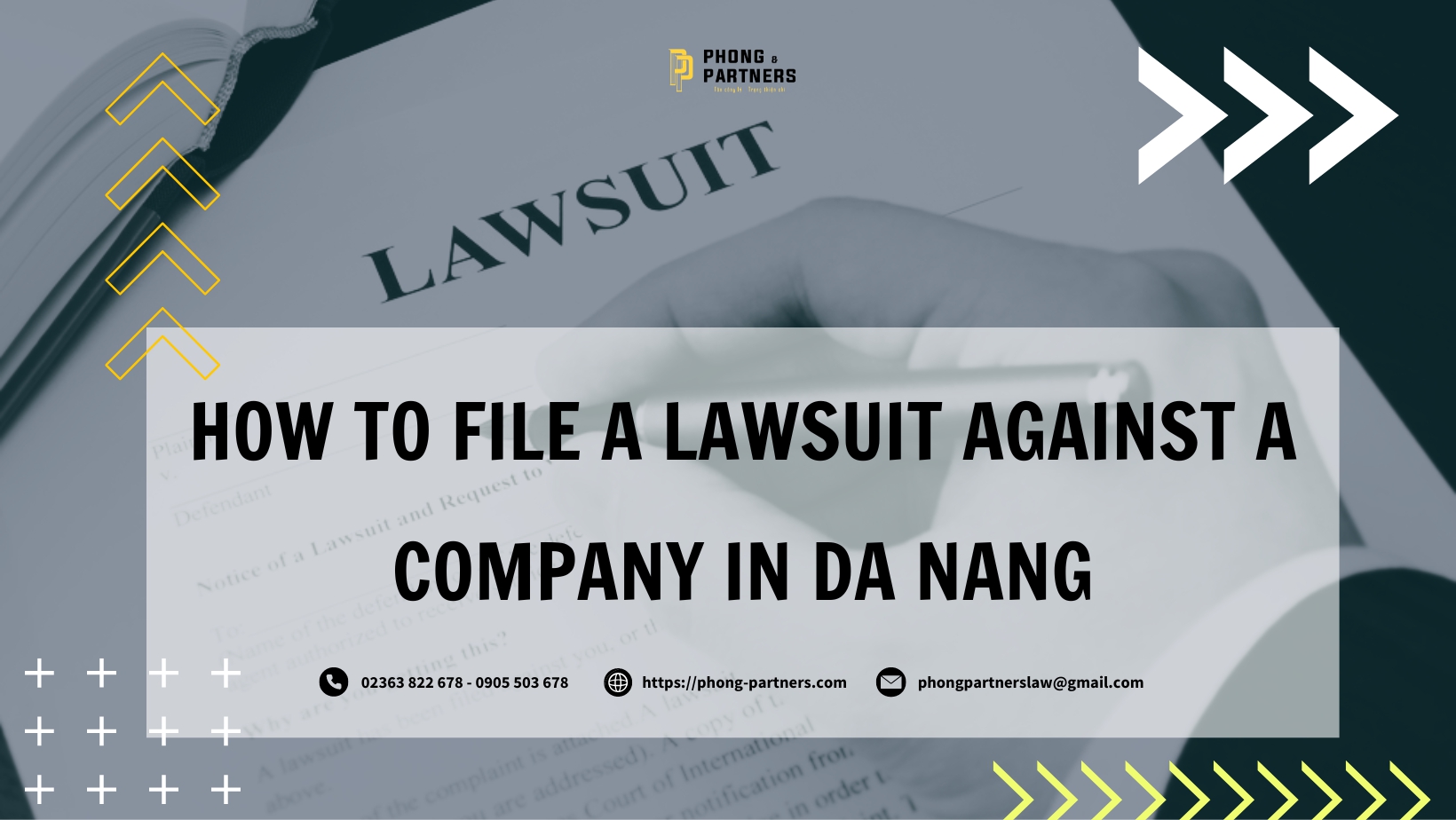 HOW TO FILE A LAWSUIT AGAINST A COMPANY IN DA NANG