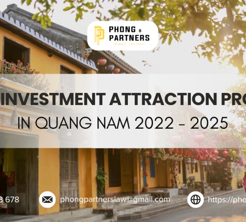 LIST OF INVESTMENT ATTRACTION PROJECTS IN QUANG NAM 2022 - 2025