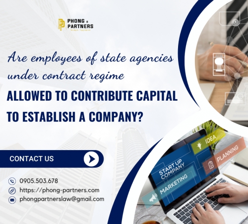 ARE EMPLOYEES OF STATE AGENCIES UNDER CONTRACT REGIME ALLOWED TO CONTRIBUTE CAPITAL TO ESTABLISH A COMPANY?