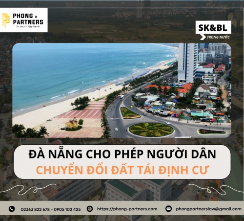 ĐÀ NẴNG CHO PHÉP NGƯỜI DÂN CHUYỂN ĐỔI ĐẤT TÁI ĐỊNH CƯ