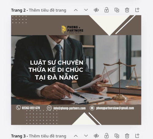 LUẬT SƯ CHUYÊN THỪA KẾ DI CHÚC TẠI ĐÀ NẴNG
