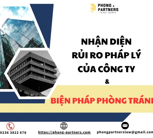 NHẬN DIỆN RỦI RO PHÁP LÝ CỦA CÔNG TY VÀ BIỆN PHÁP PHÒNG TRÁNH
