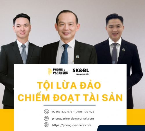 TỘI LỪA ĐẢO CHIẾM ĐOẠT TÀI SẢN