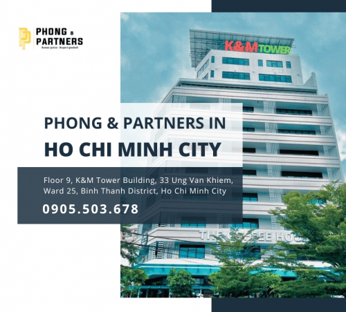 OFFICIAL PRESENCE OF PHONG & PARTNERS IN HO CHI MINH CITY