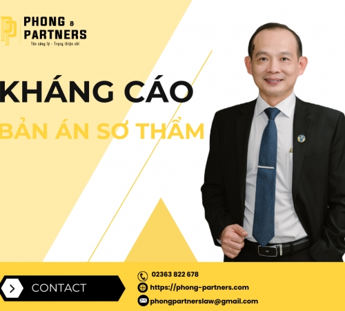 KHÁNG CÁO BẢN ÁN SƠ THẨM