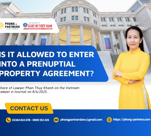 IS IT ALLOWED TO ENTER INTO A PRENUPTIAL PROPERTY AGREEMENT?
