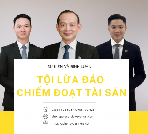 TỘI LỪA ĐẢO CHIẾM ĐOẠT TÀI SẢN