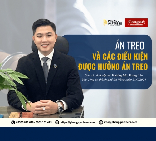 ÁN TREO VÀ CÁC ĐIỀU KIỆN ĐƯỢC HƯỞNG ÁN TREO