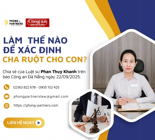LÀM THẾ NÀO ĐỂ XÁC ĐỊNH CHA RUỘT CHO CON?