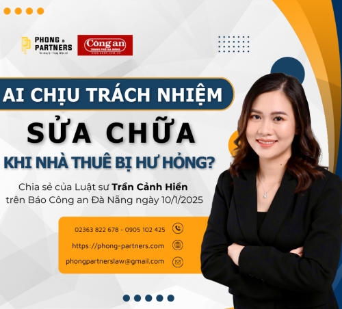 AI CHỊU TRÁCH NHIỆM SỬA CHỮA KHI NHÀ THUÊ BỊ HƯ HỎNG?