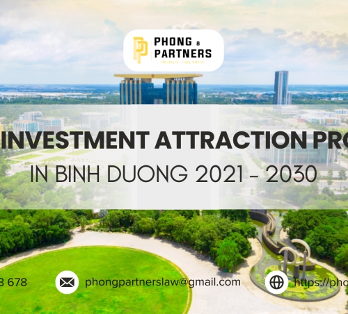 LIST OF INVESTMENT ATTRACTION PROJECTS IN BINH DUONG 2021 - 2030