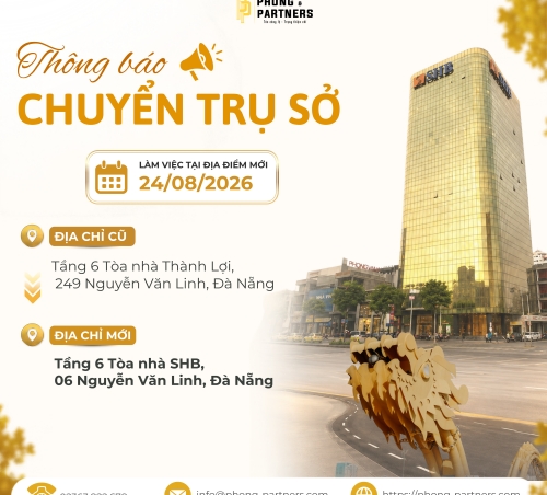 THÔNG BÁO CHUYỂN ĐỊA ĐIỂM TRỤ SỞ 