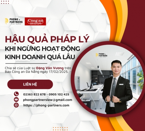 HẬU QUẢ PHÁP LÝ KHI NGỪNG HOẠT ĐỘNG KINH DOANH QUÁ LÂU