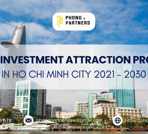 LIST OF INVESTMENT ATTRACTION PROJECTS IN HO CHI MINH CITY 2021 - 2030