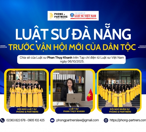 LUẬT SƯ ĐÀ NẴNG TRƯỚC VẬN HỘI MỚI CỦA DÂN TỘC