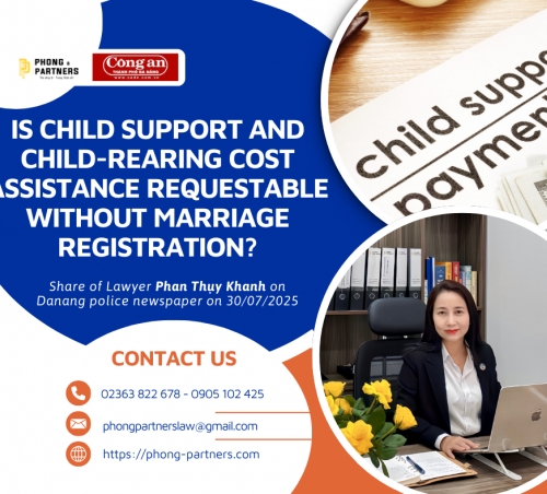 IS CHILD SUPPORT AND CHILD-REARING COST ASSISTANCE REQUESTABLE WITHOUT MARRIAGE REGISTRATION?
