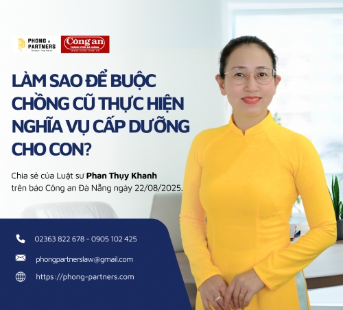 LÀM SAO ĐỂ BUỘC CHỒNG CŨ THỰC HIỆN NGHĨA VỤ CẤP DƯỠNG CHO CON?